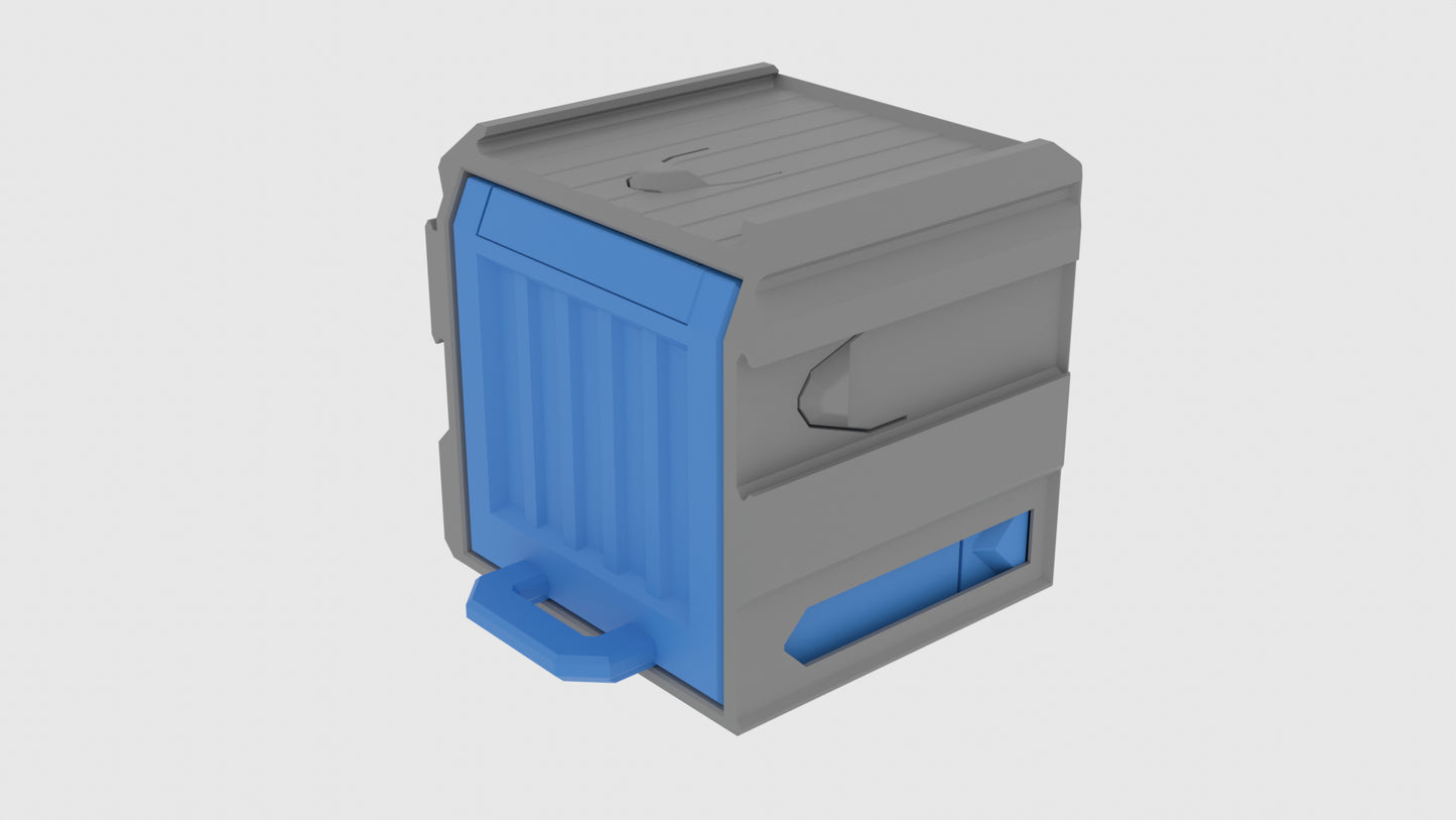 Cargo Containers - 3D printed Modular Storage