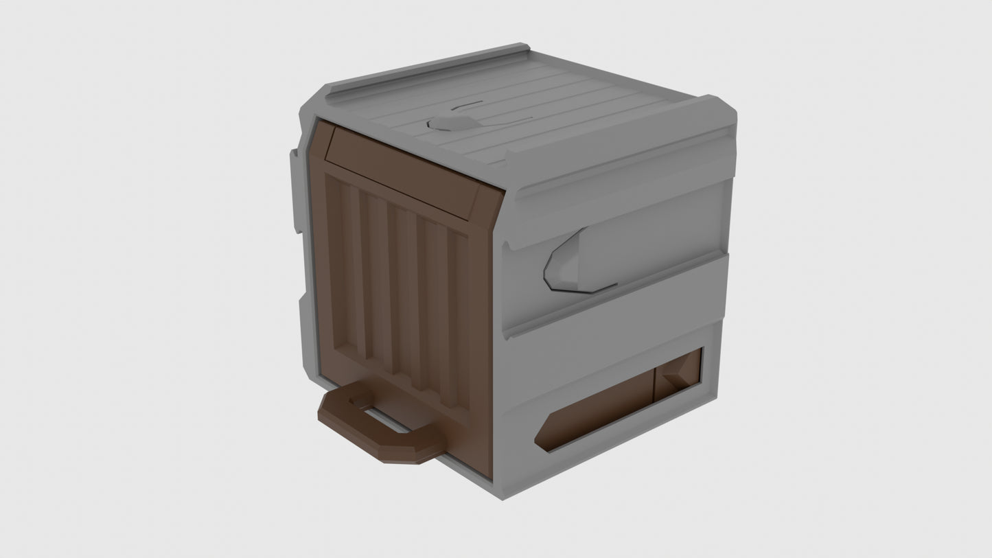 Cargo Containers - 3D printed Modular Storage