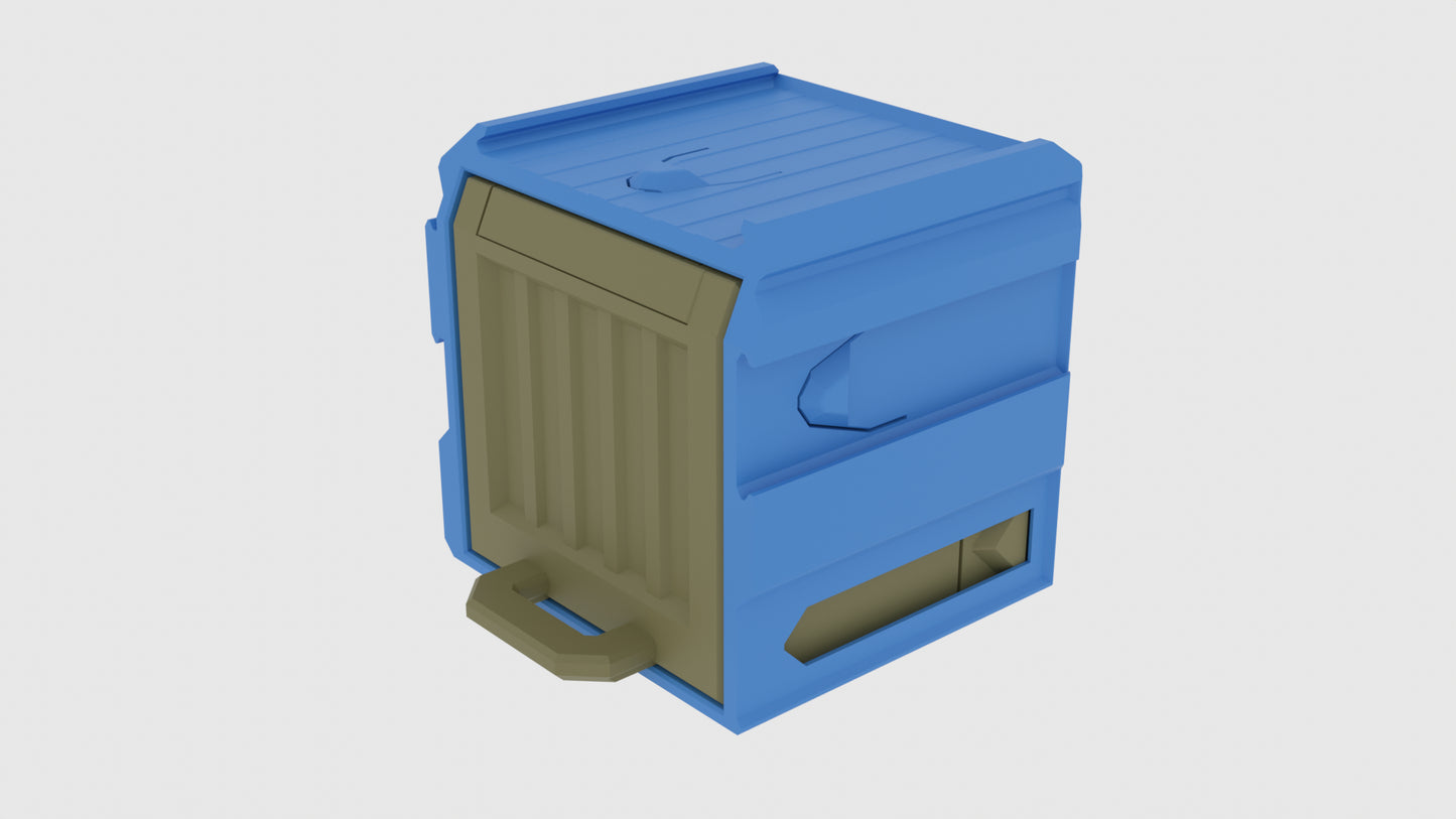Cargo Containers - 3D printed Modular Storage