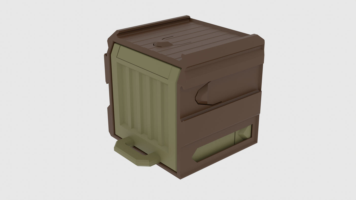 Cargo Containers - 3D printed Modular Storage