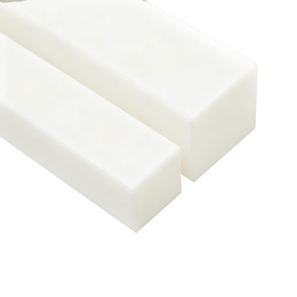 White Delrin Block 2