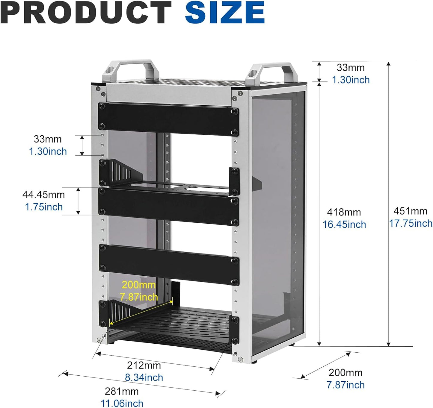 GeeekPi 8U Server Cabinet