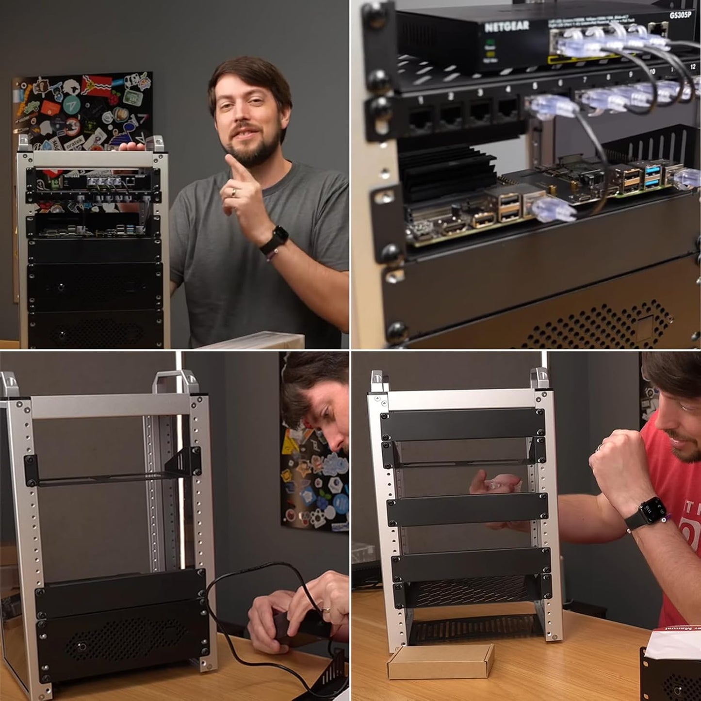GeeekPi 8U Server Cabinet