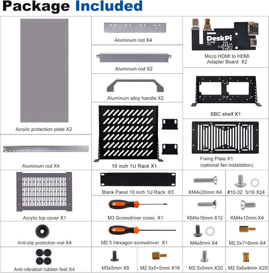 GeeekPi 8U Server Cabinet