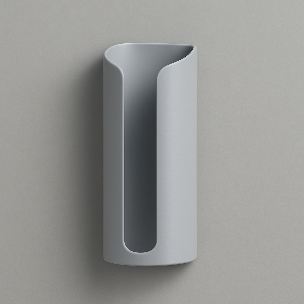 Minimalist Trash Bag Roll Holder