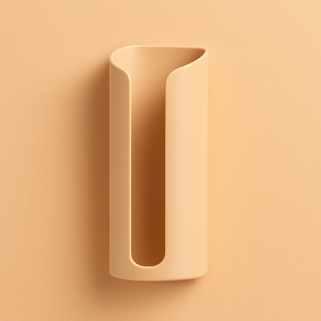 Minimalist Trash Bag Roll Holder