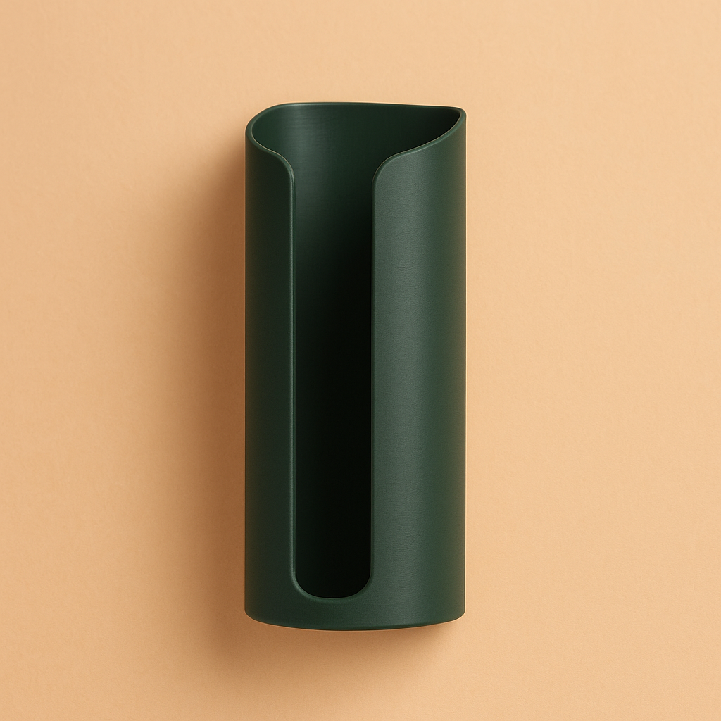 Minimalist Trash Bag Roll Holder