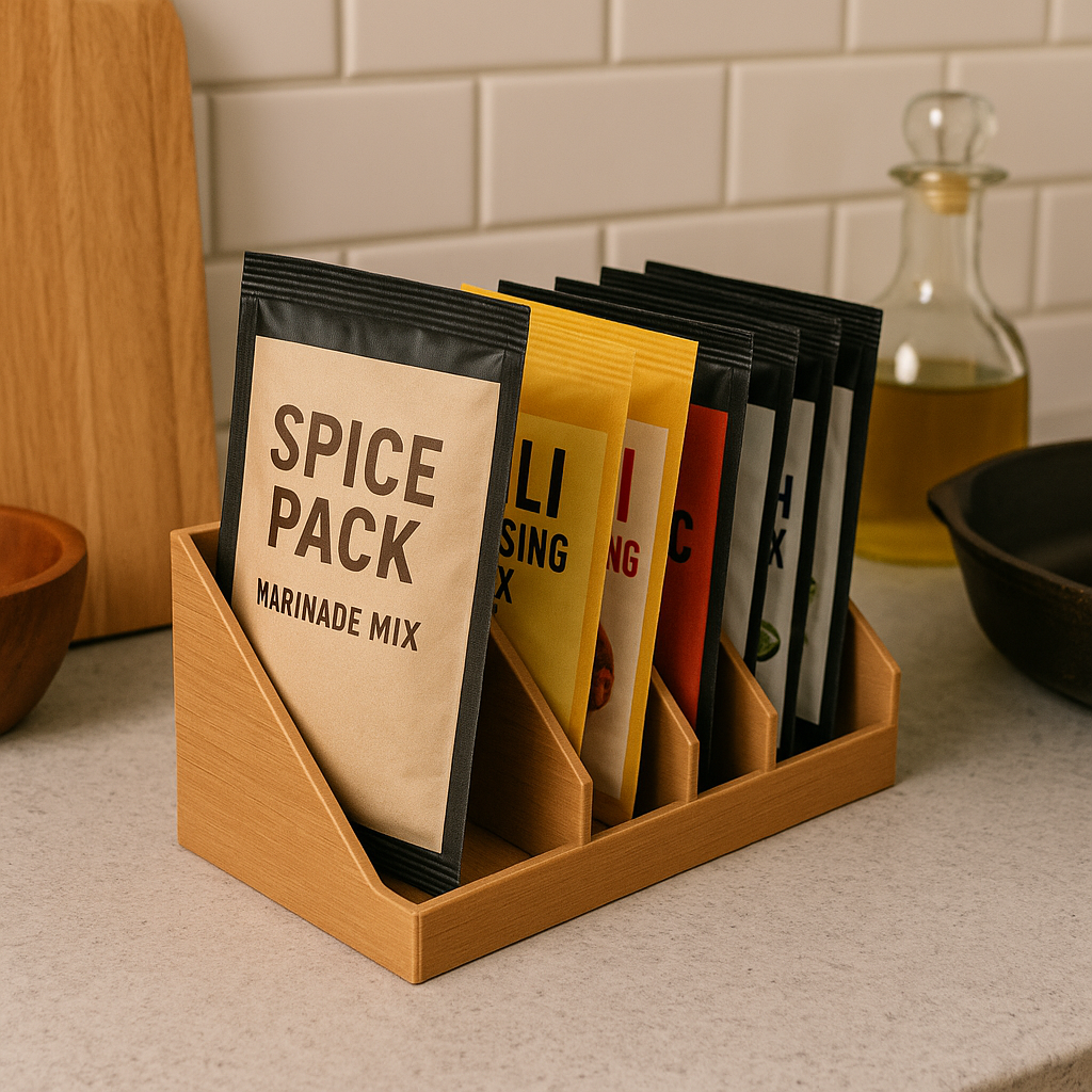 Spice Packet Organizer