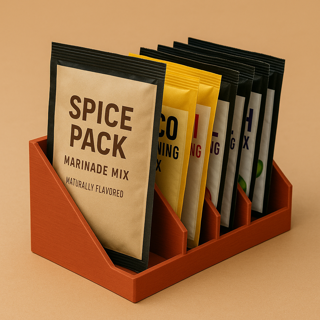 Spice Packet Organizer