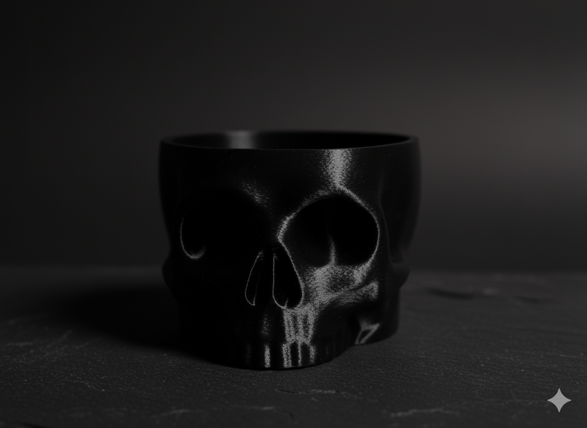 Memento Mori Skull Bowl