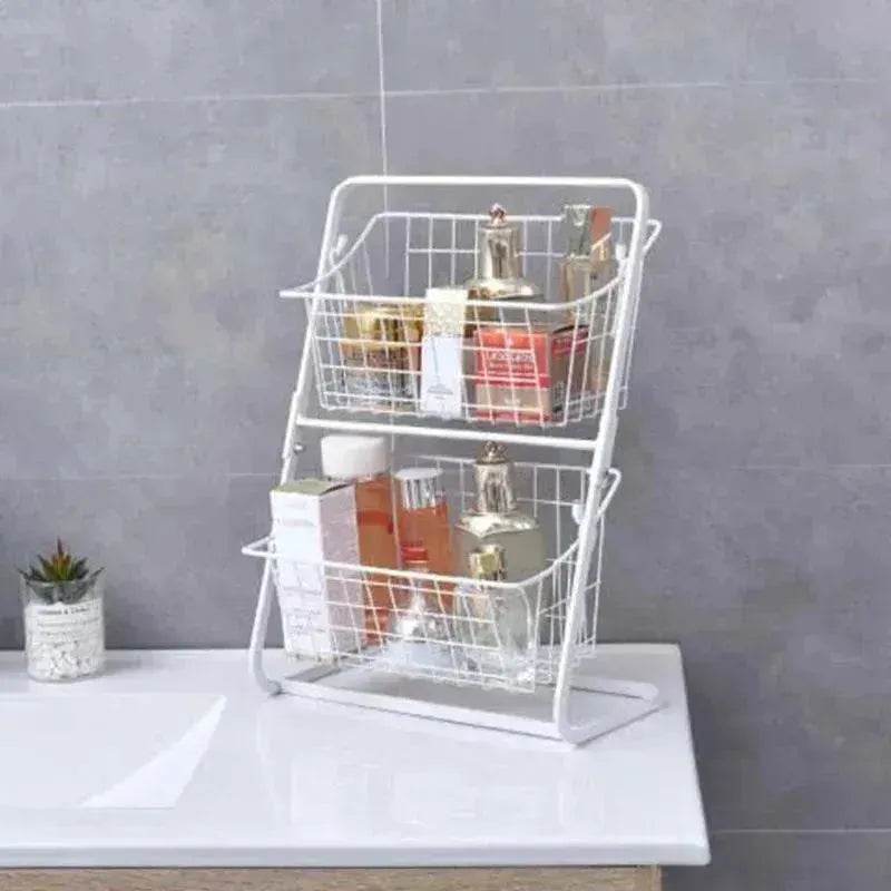Stainless Steel Countertops Multilayer Spice & Fruit Rack
