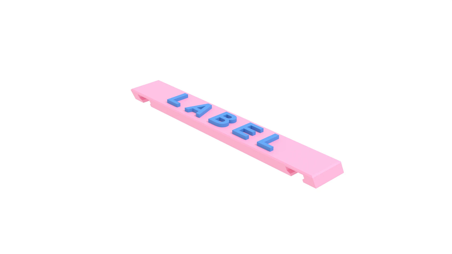 Custom Cargo Label – Snap-On Container Identifier