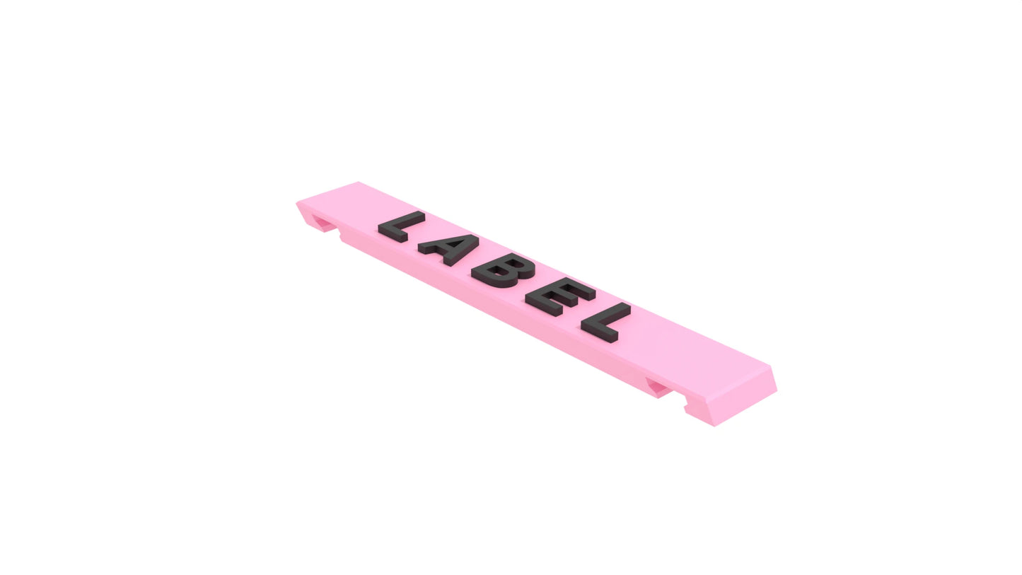 Custom Cargo Label – Snap-On Container Identifier