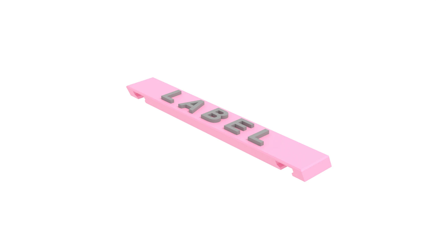 Custom Cargo Label – Snap-On Container Identifier