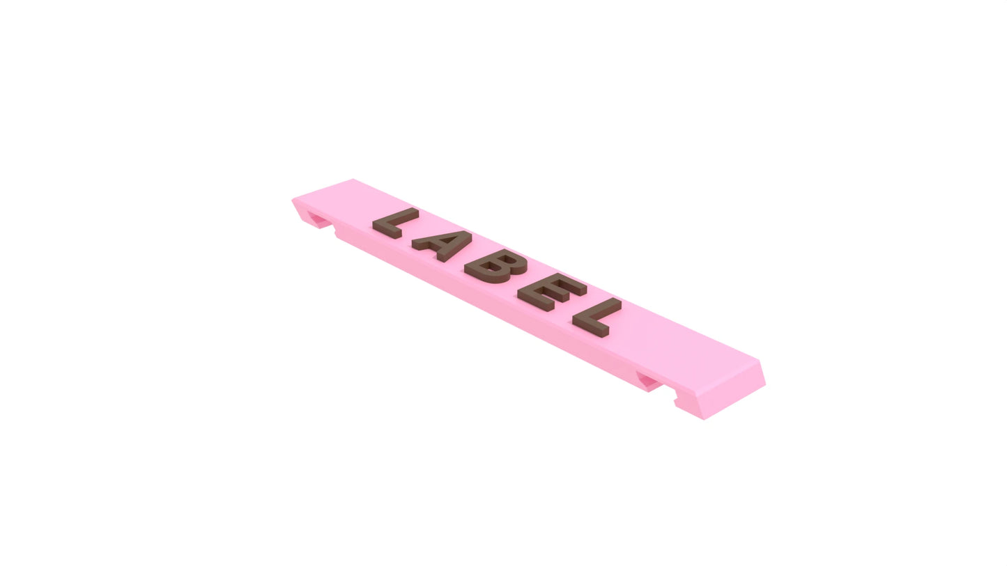 Custom Cargo Label – Snap-On Container Identifier