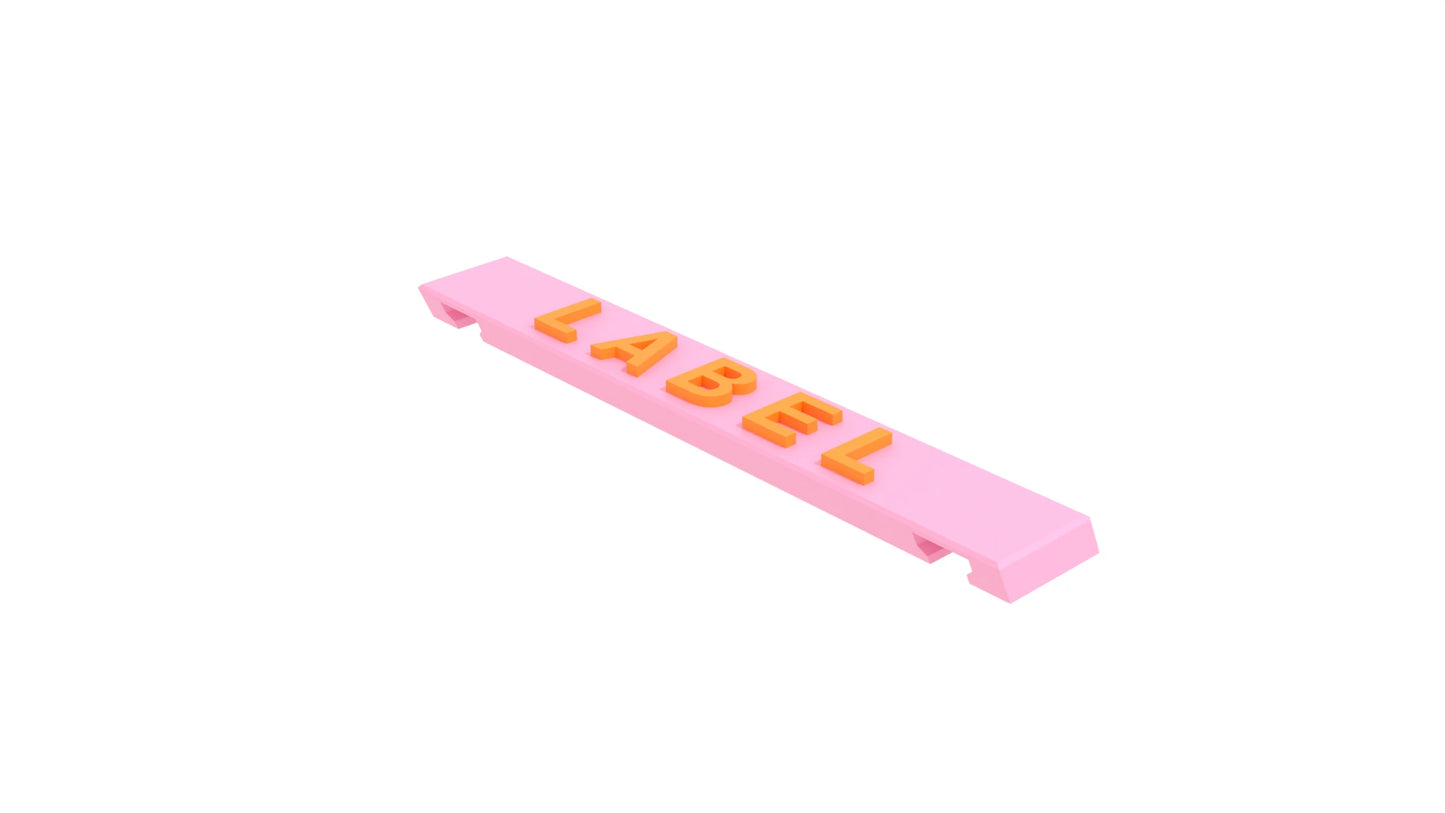 Custom Cargo Label – Snap-On Container Identifier