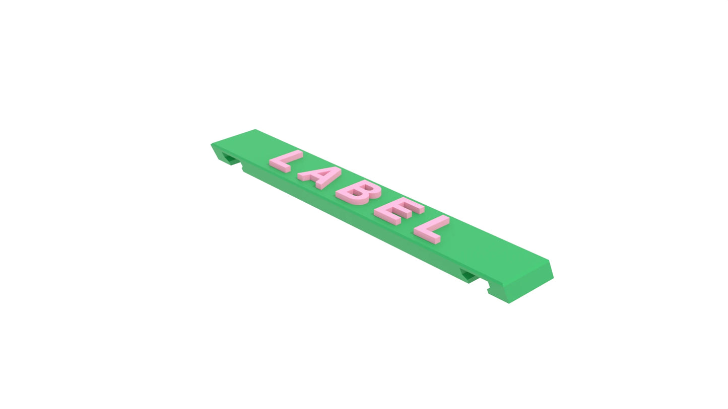 Custom Cargo Label – Snap-On Container Identifier