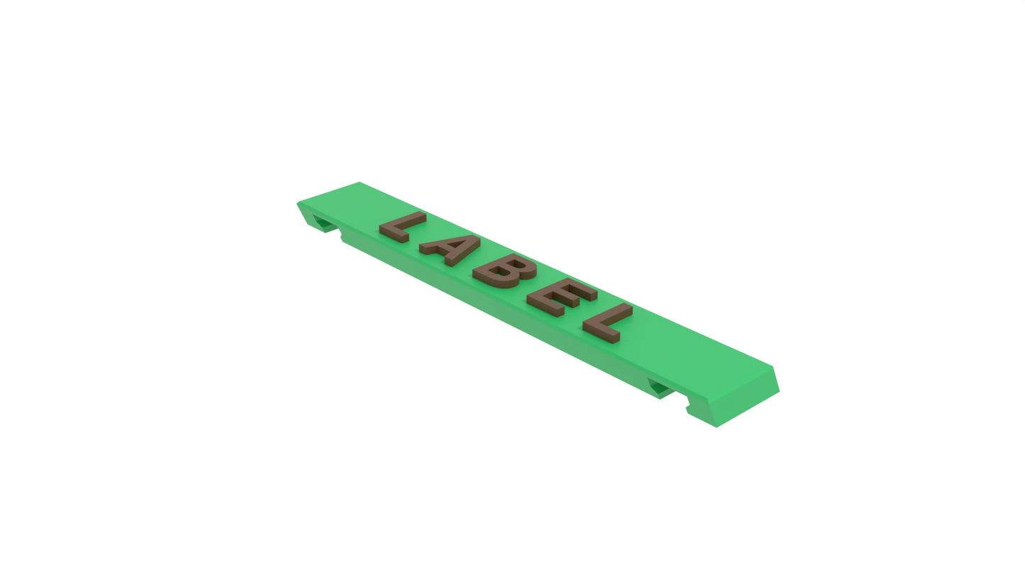 Custom Cargo Label – Snap-On Container Identifier