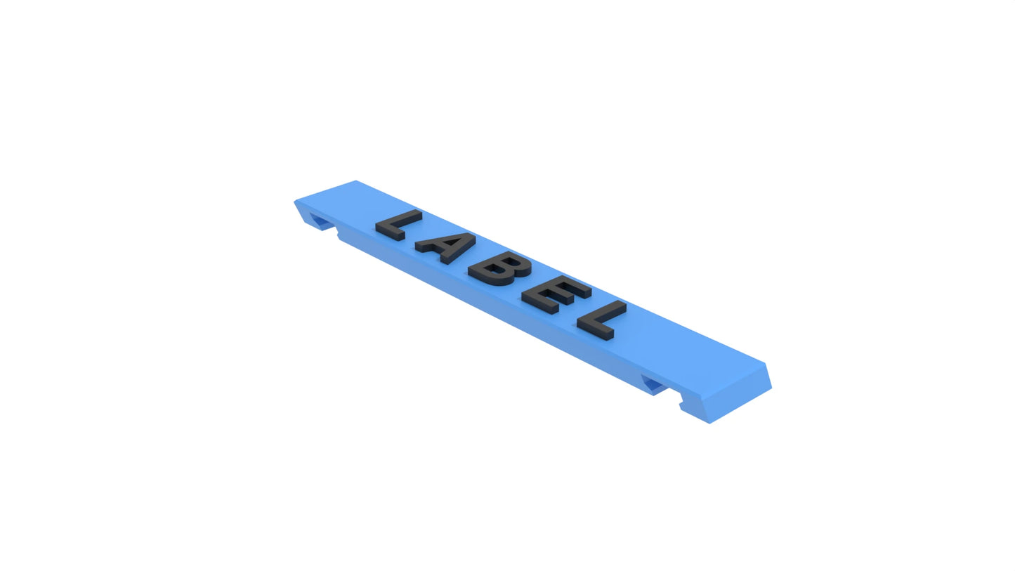 Custom Cargo Label – Snap-On Container Identifier