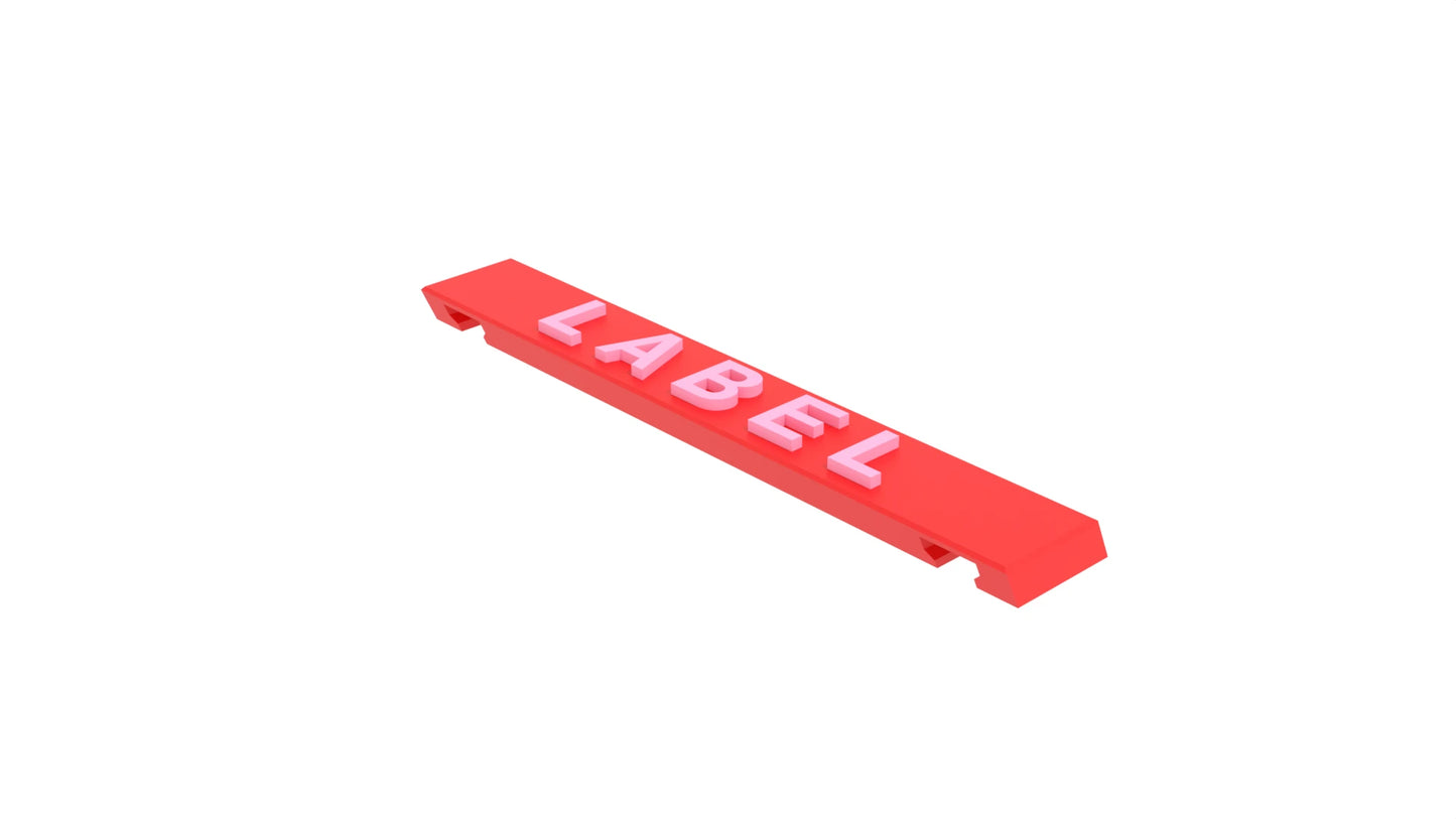 Custom Cargo Label – Snap-On Container Identifier