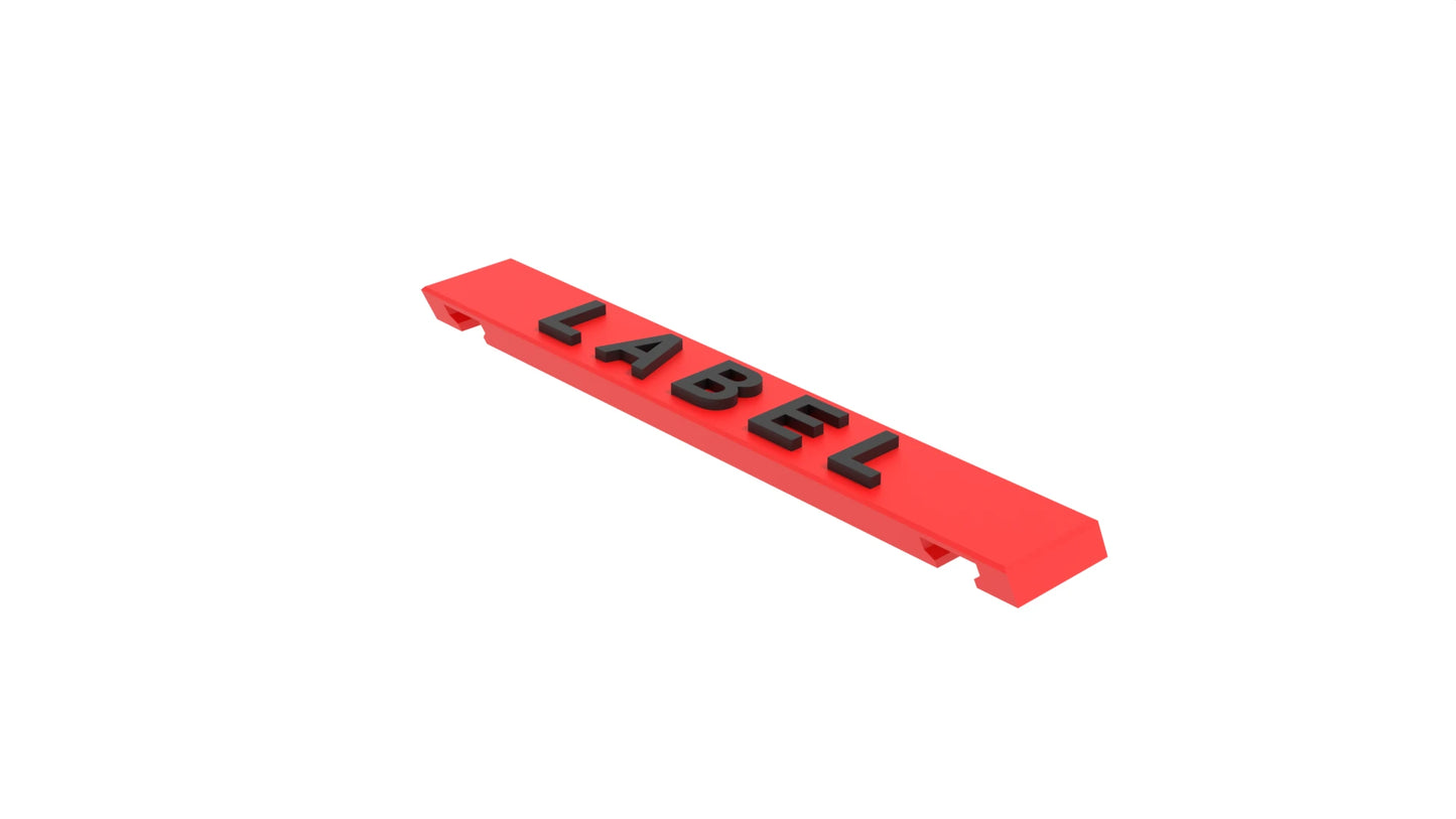 Custom Cargo Label – Snap-On Container Identifier