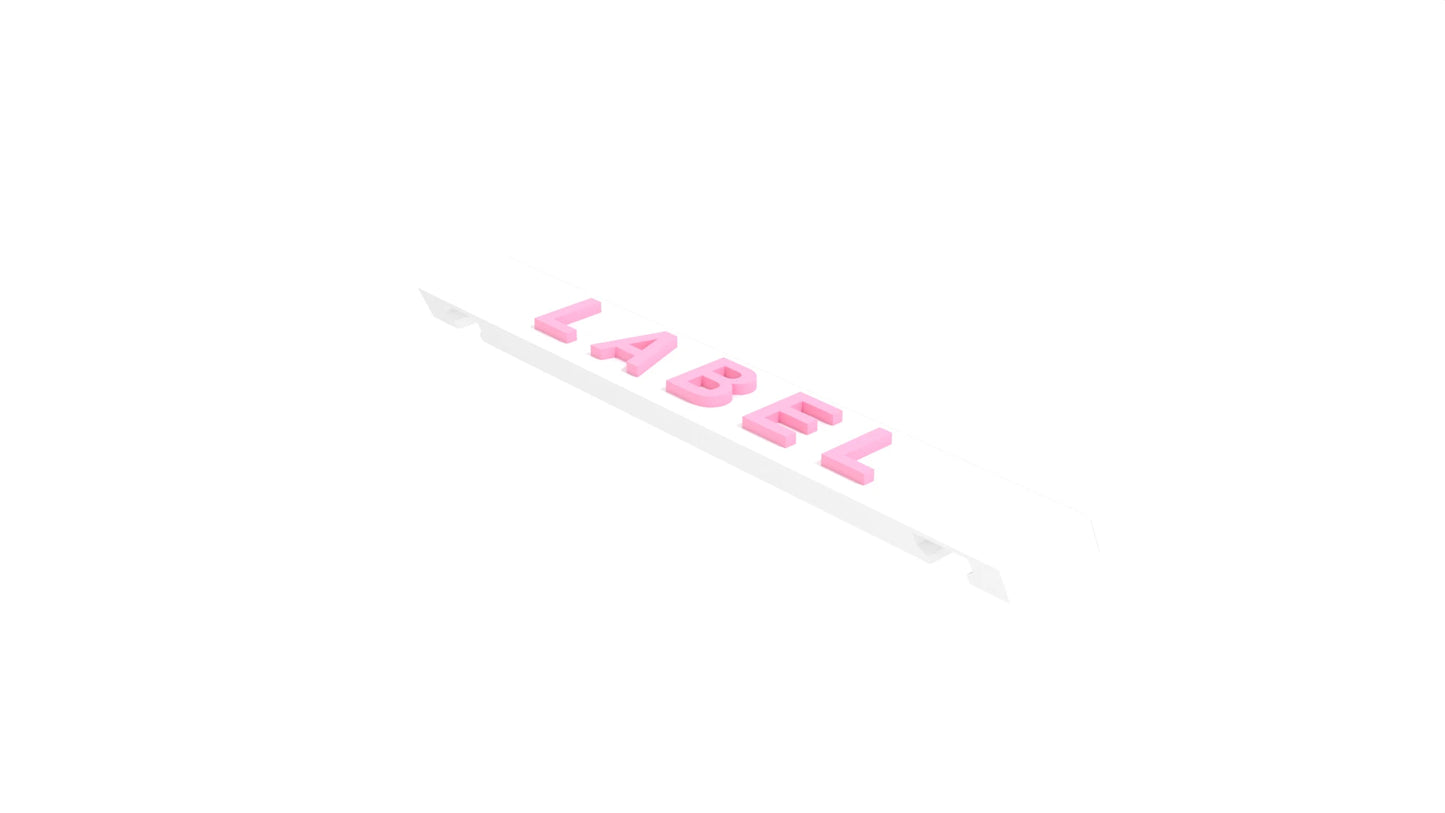 Custom Cargo Label – Snap-On Container Identifier