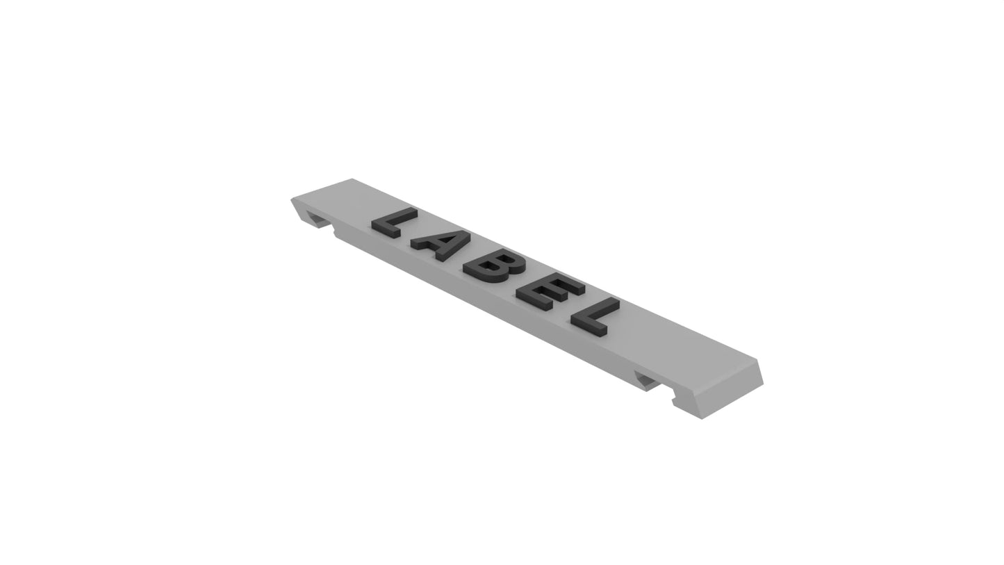 Custom Cargo Label – Snap-On Container Identifier