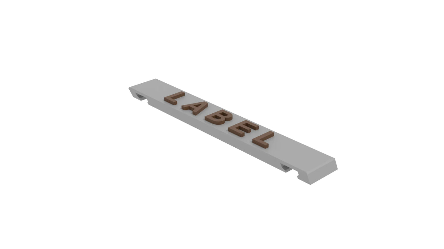 Custom Cargo Label – Snap-On Container Identifier