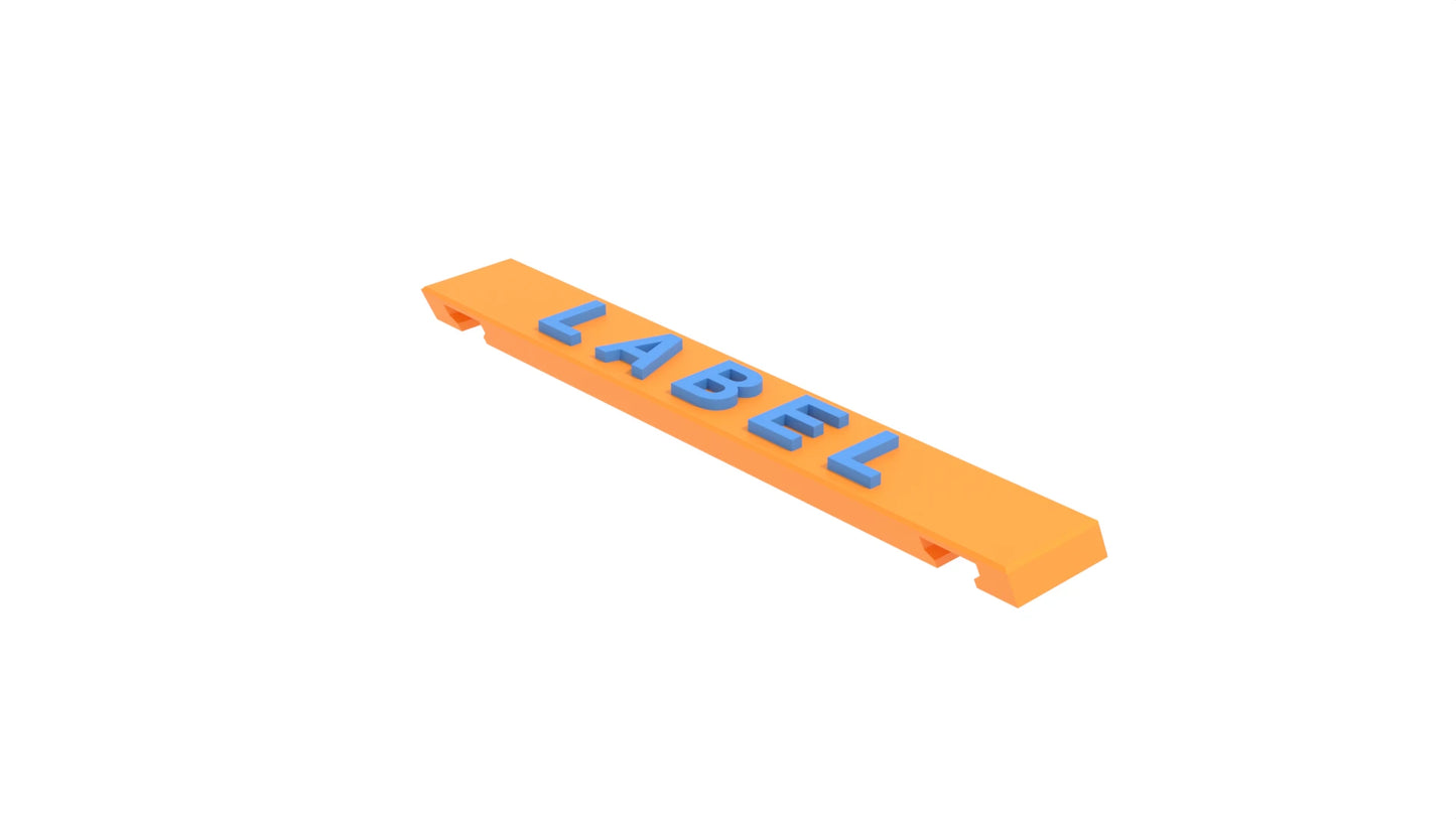 Custom Cargo Label – Snap-On Container Identifier