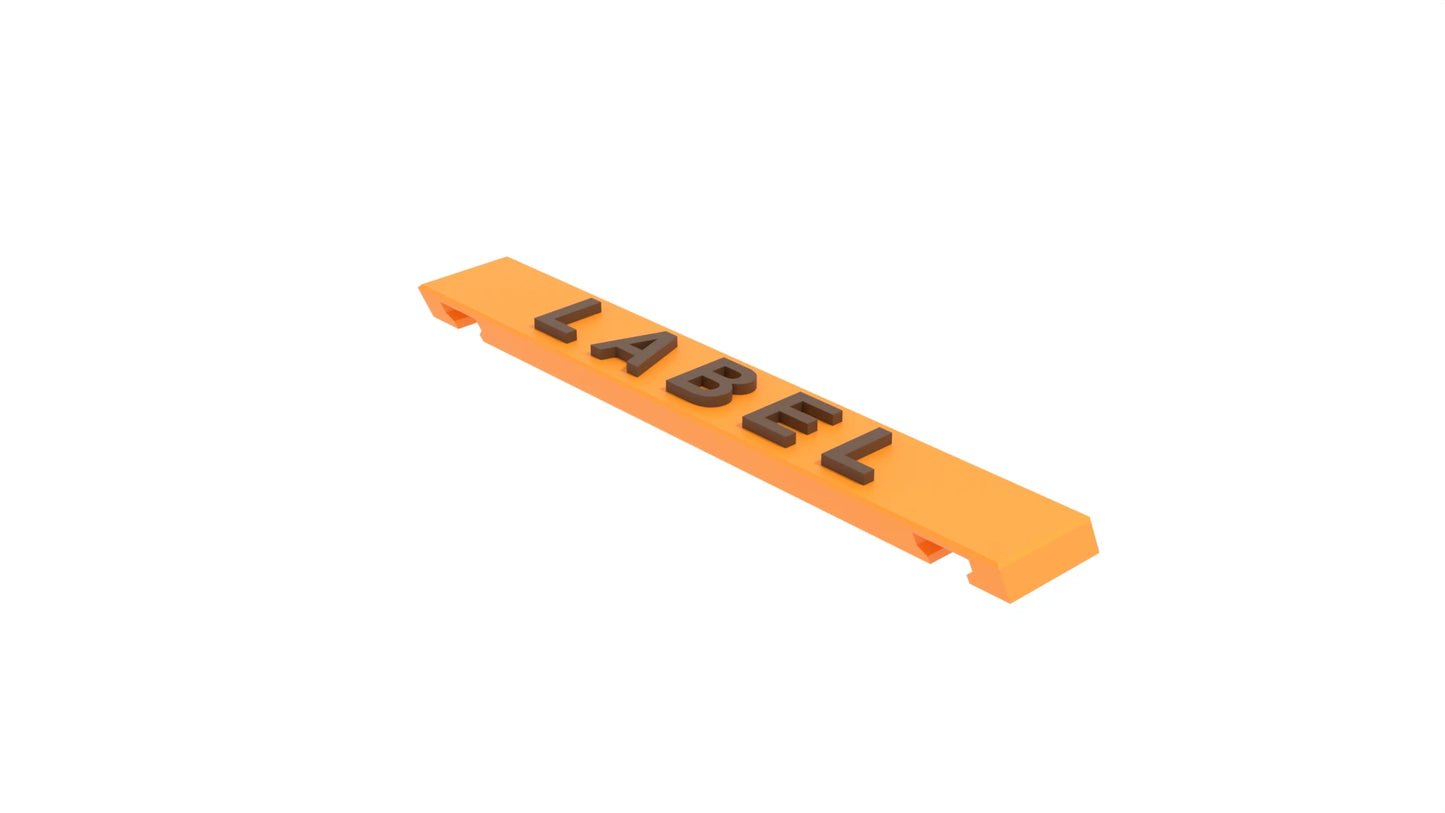 Custom Cargo Label – Snap-On Container Identifier