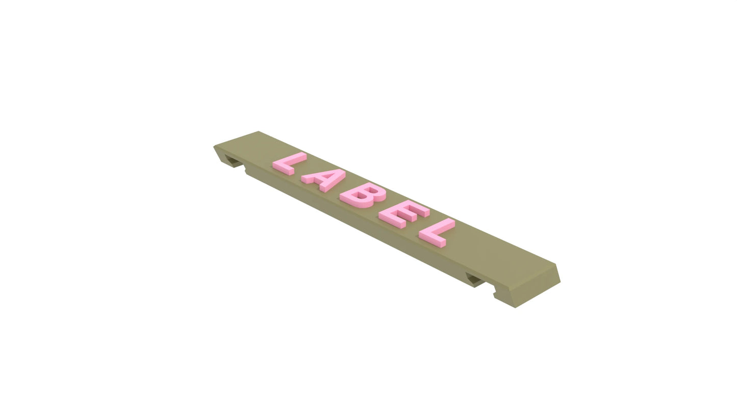 Custom Cargo Label – Snap-On Container Identifier