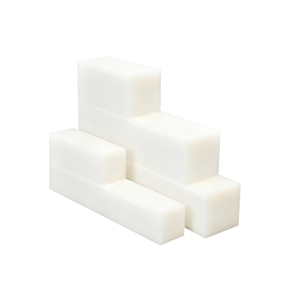 White Delrin Block 1