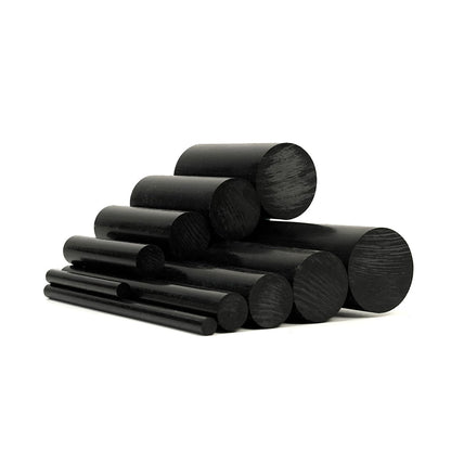 Black Delrin Round Bar 2