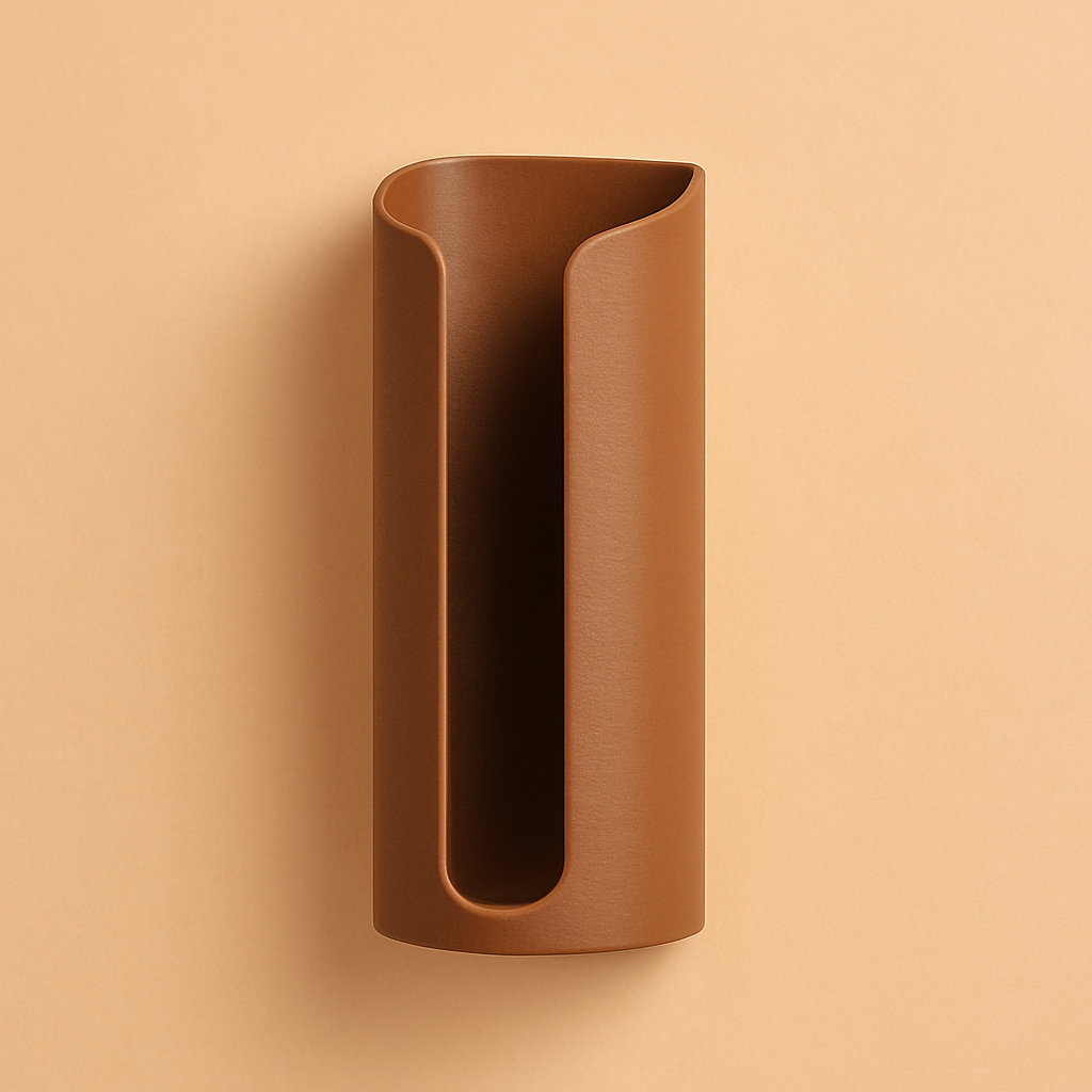 Minimalist Trash Bag Roll Holder