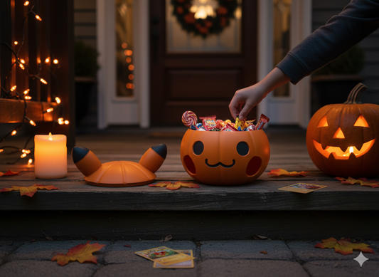 Pumpkin Pikachu Halloween Candy Bowl
