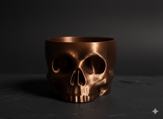 Memento Mori Skull Bowl