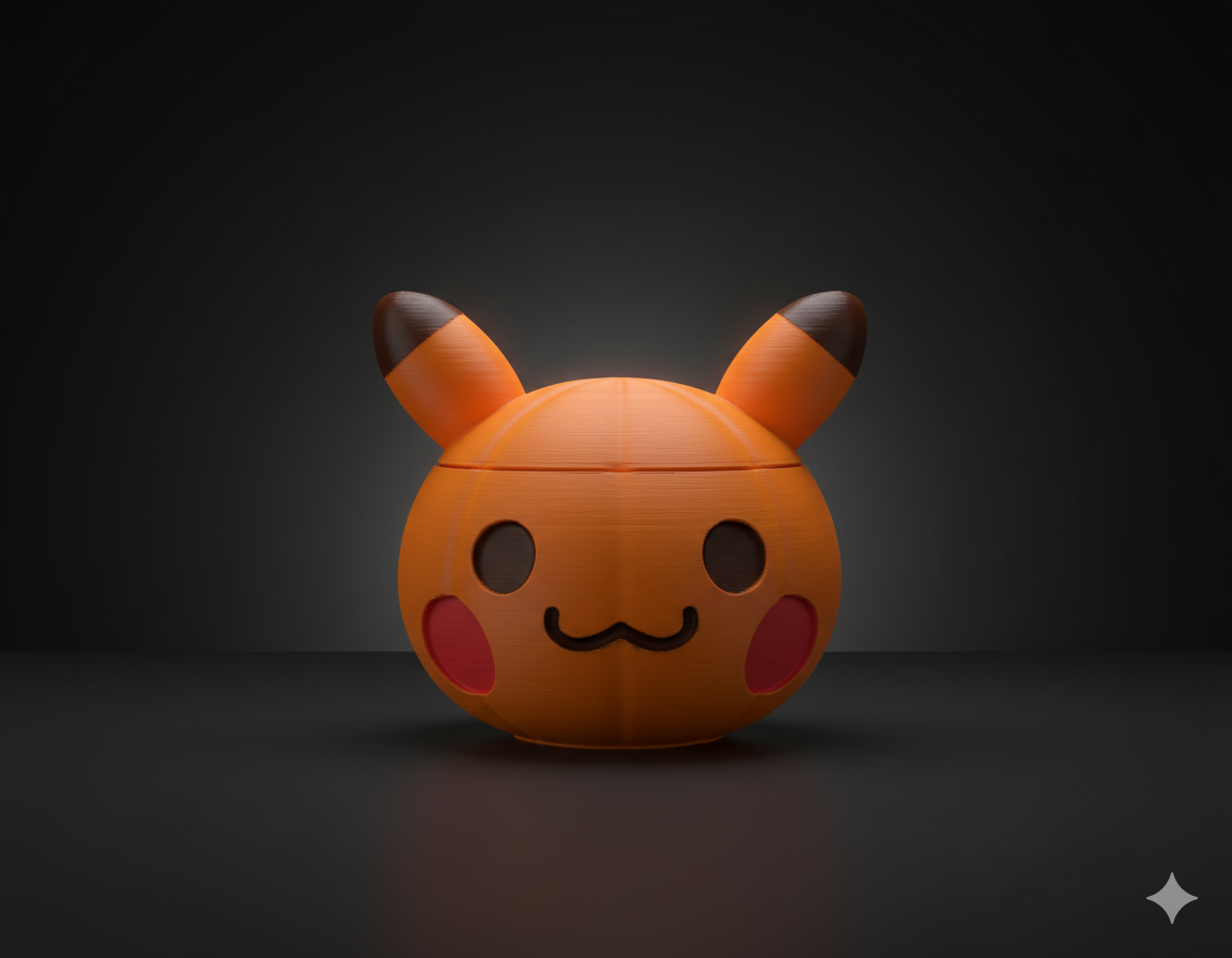 Pumpkin Pikachu Halloween Candy Bowl