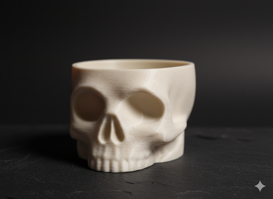 Memento Mori Skull Bowl