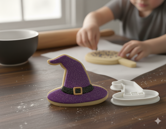 Classic Witch Hat Cookie Cutter - Enchanting Halloween Treat Maker