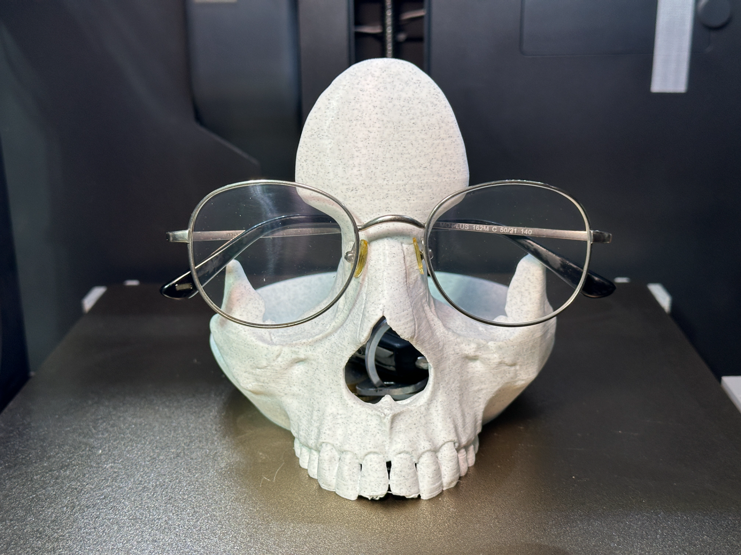 Glasses Holder Skull Bowl