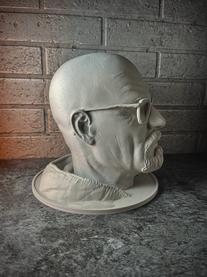 Walter White (Heisenberg) Bust Headphone Stand | Gift Idea for Breaking Bad Fans