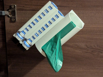 Minimalist Trash Bag Roll Holder
